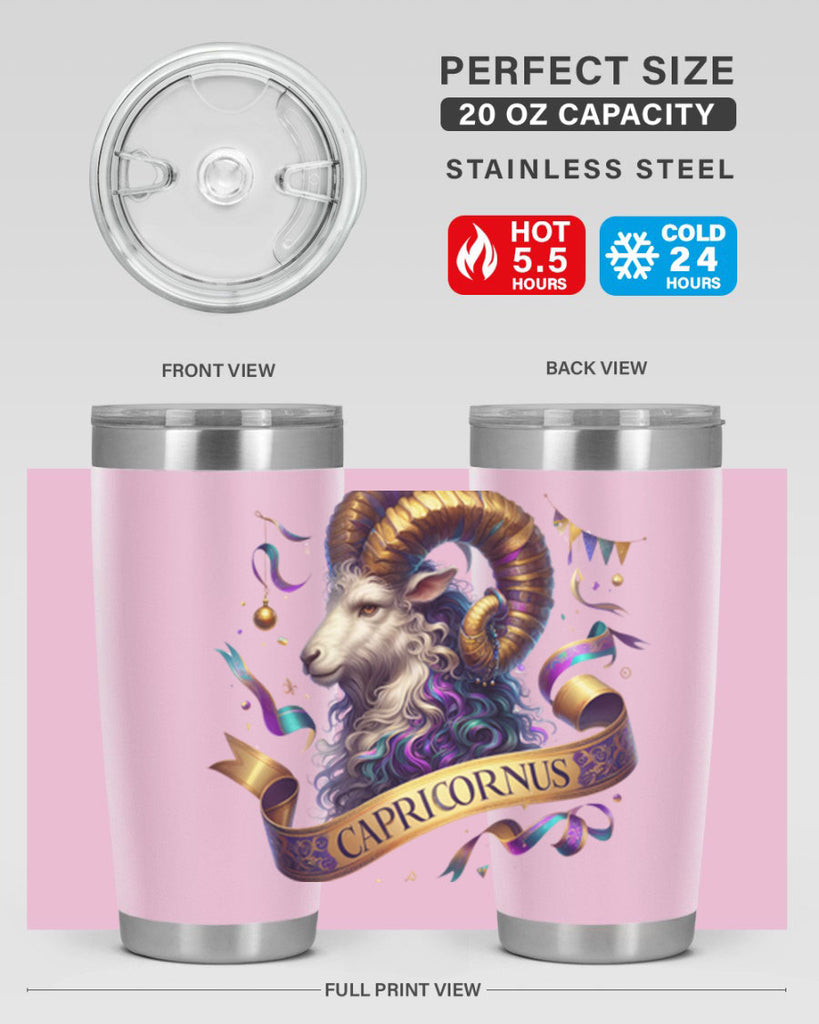 capricorn 209#- zodiac- Tumbler