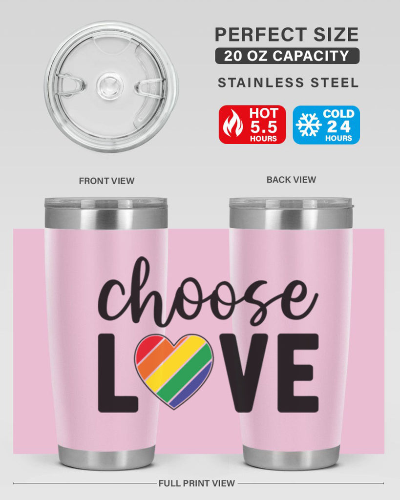 chooselove 150#- lgbt- Tumbler