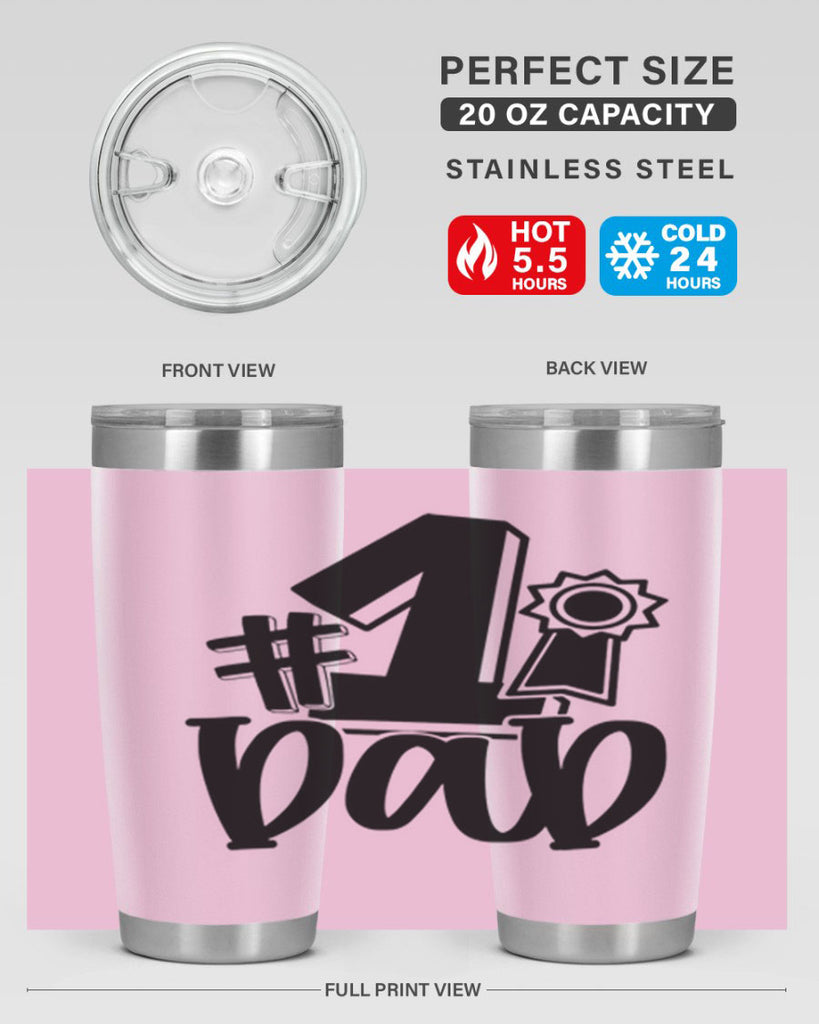 dad 76#- fathers day- Tumbler