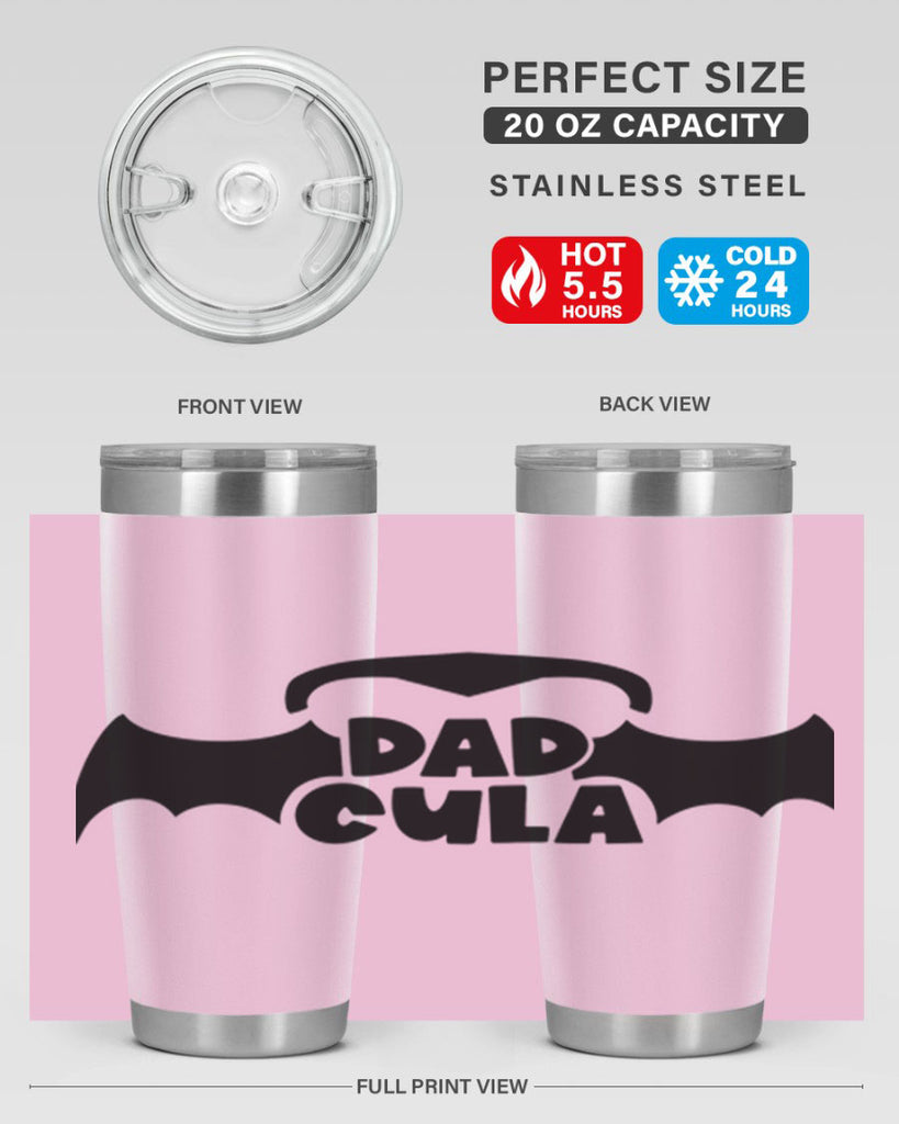dadcula 80#- halloween- Tumbler