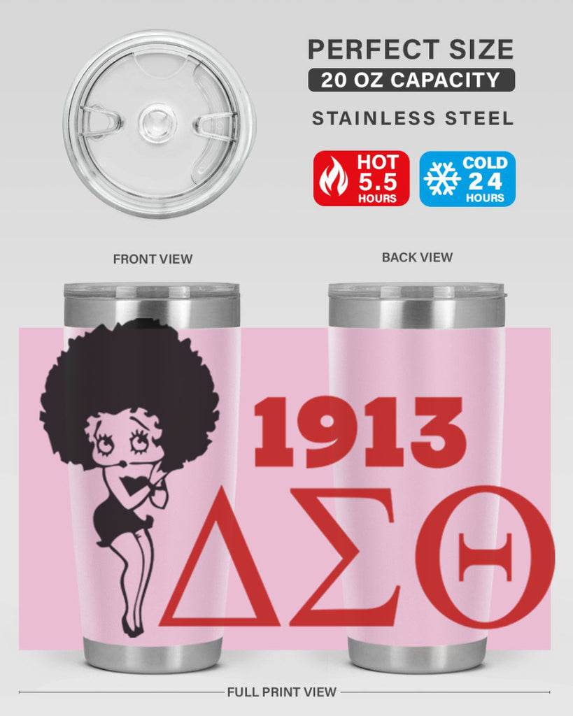 delta sigma theta 4#- black words phrases- Cotton Tank