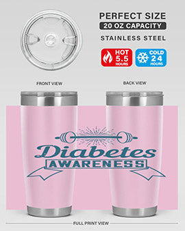 diabetes awareness Style 3#- diabetes- Tumbler