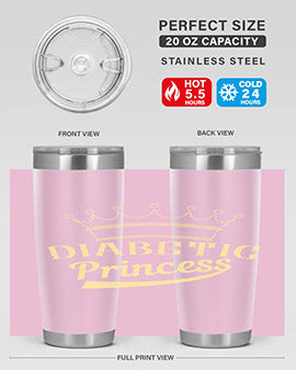 diabetic princess Style 42#- diabetes- Tumbler