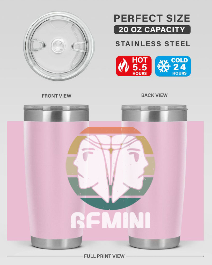 gemini 236#- zodiac- Tumbler