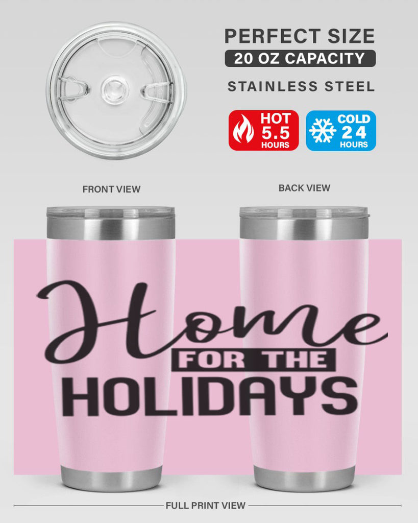 home for the holidays 194#- winter- Tumbler