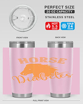 horse diabetes Style 34#- diabetes- Tumbler