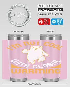 i’m not cool with global warming 18#- Bears- Tumbler