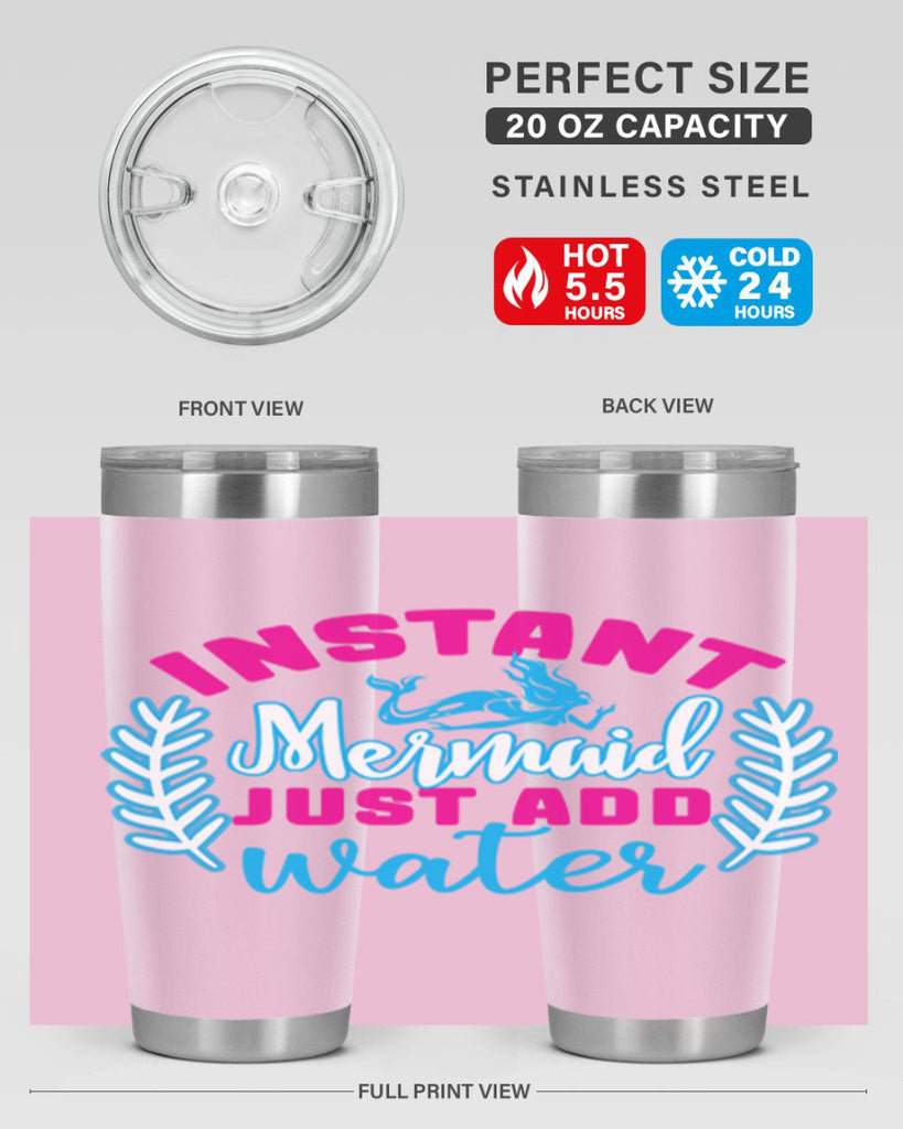 instant mermaid just add water 272#- mermaid- Tumbler