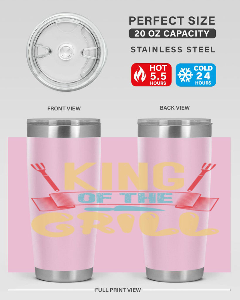 king of the grill 29#- bbq- Tumbler