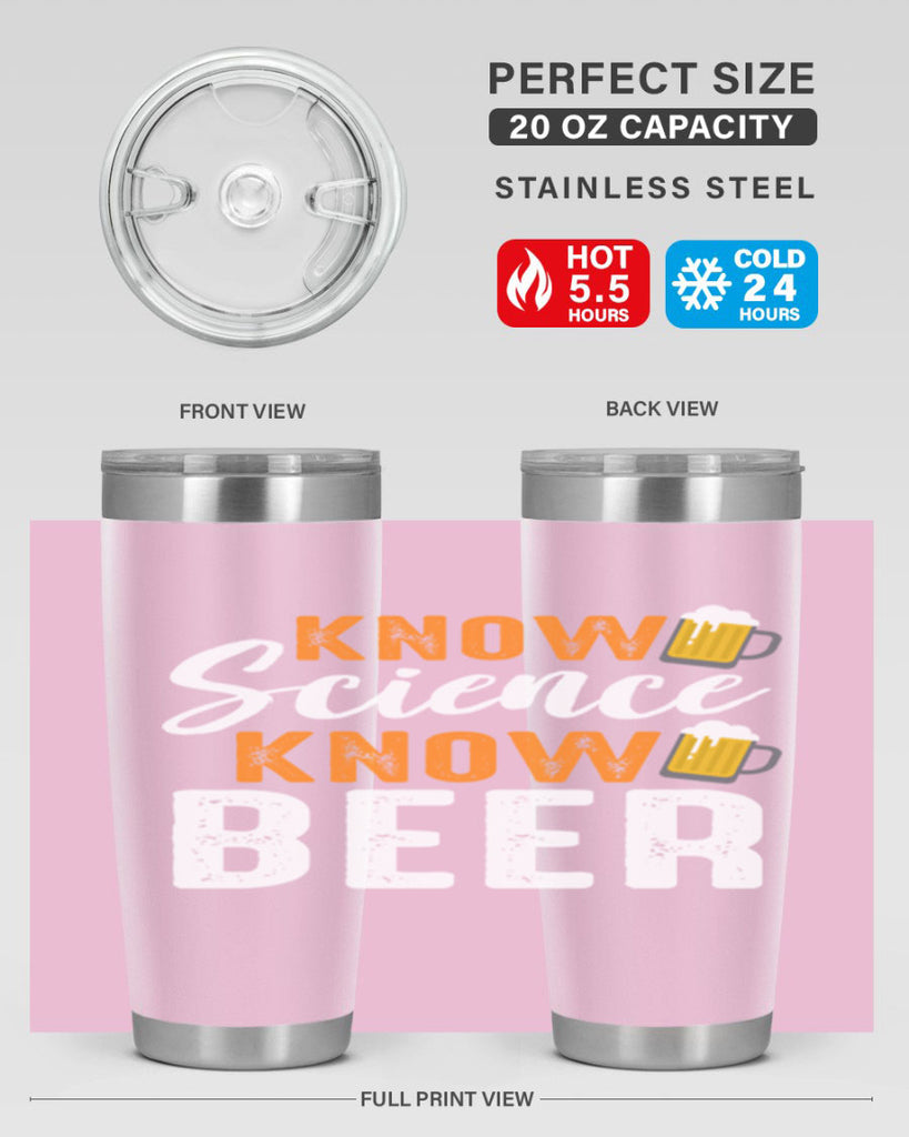 know science know beer 148#- beer- Tumbler