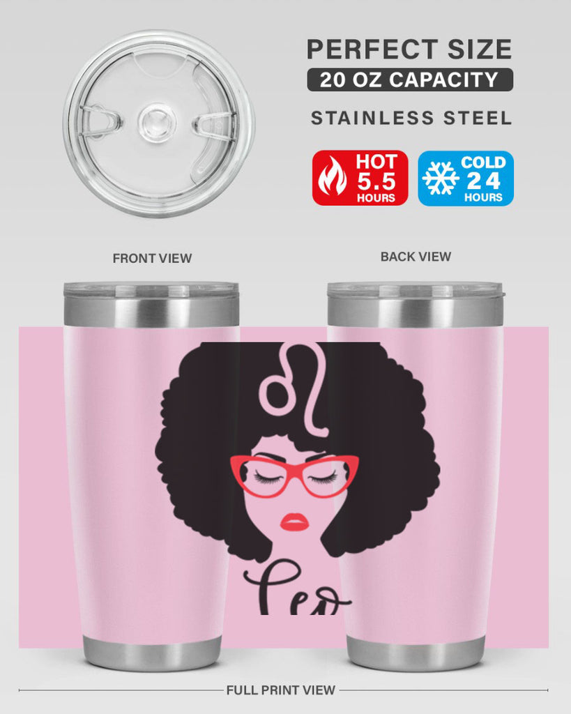 leo 298#- zodiac- Tumbler