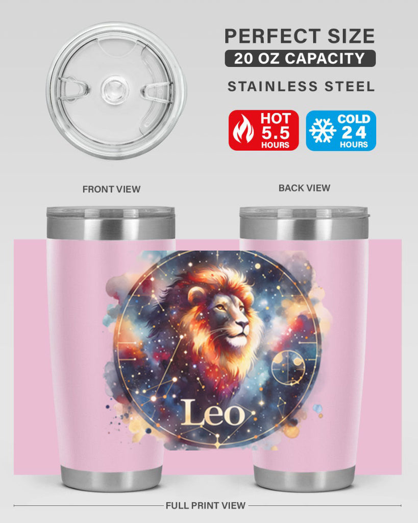 leo 312#- zodiac- Tumbler