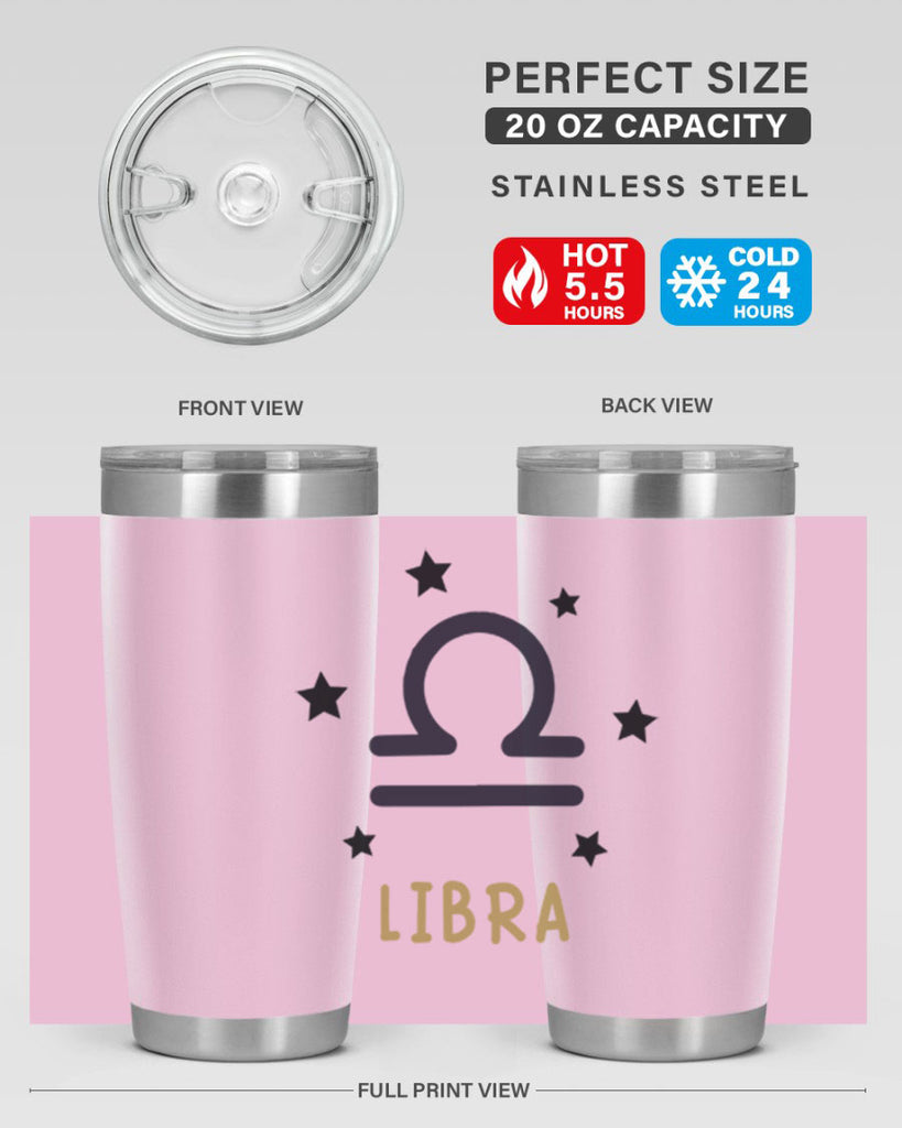 libra 336#- zodiac- Tumbler