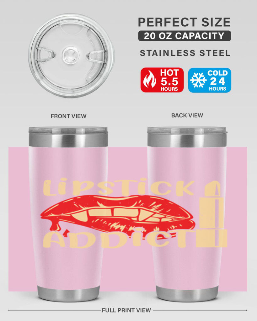 lipstick addict Style 197#- make up- Tumbler