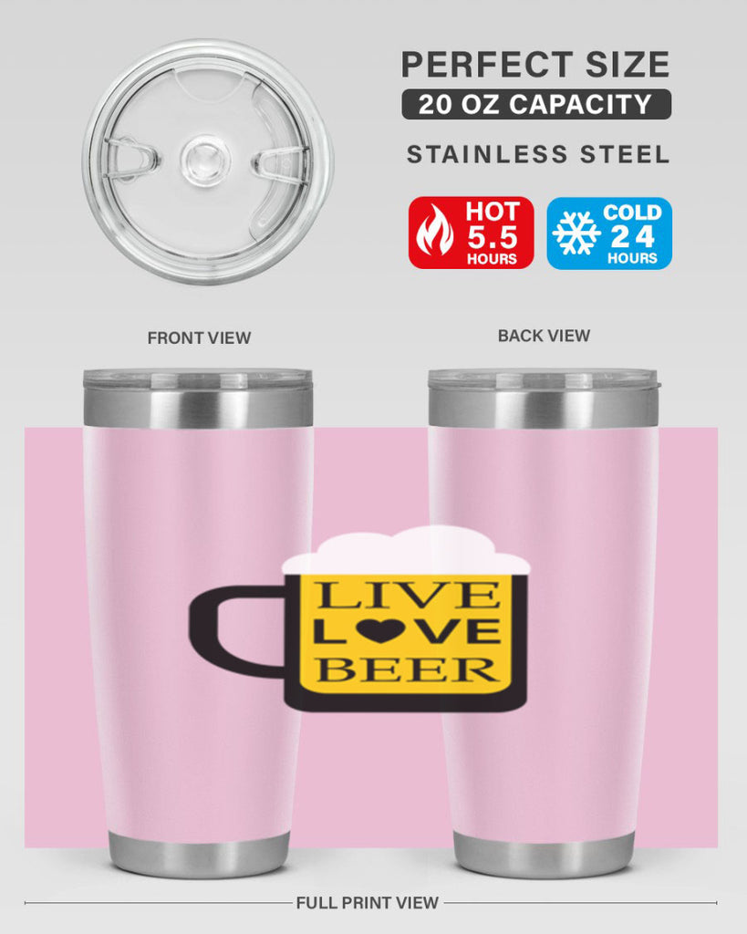 live love beer 63#- beer- Tumbler