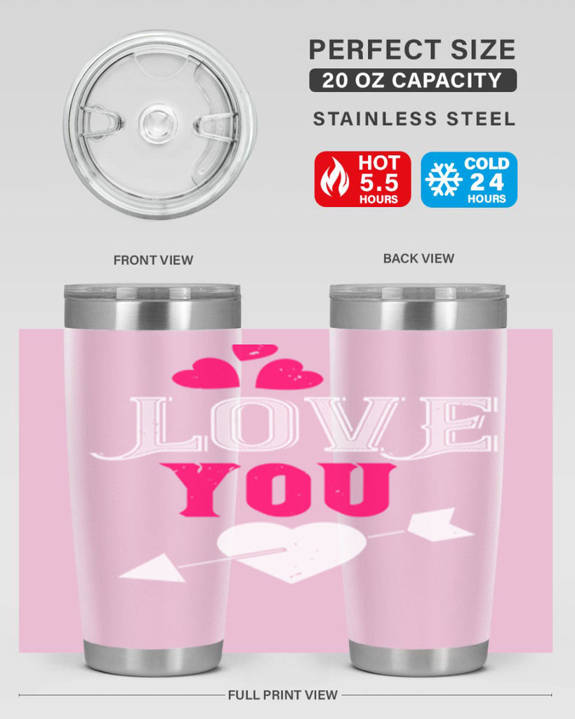love you 42#- valentines day- Tumbler