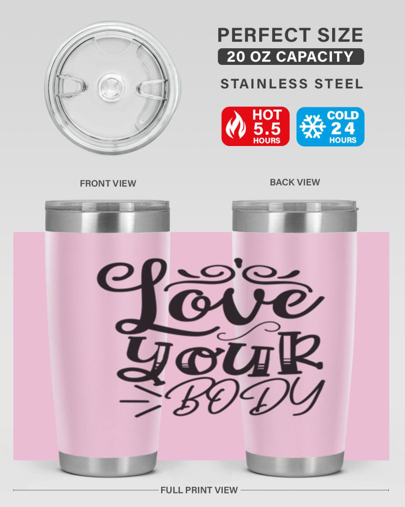 love your body 30#- gym- Tumbler
