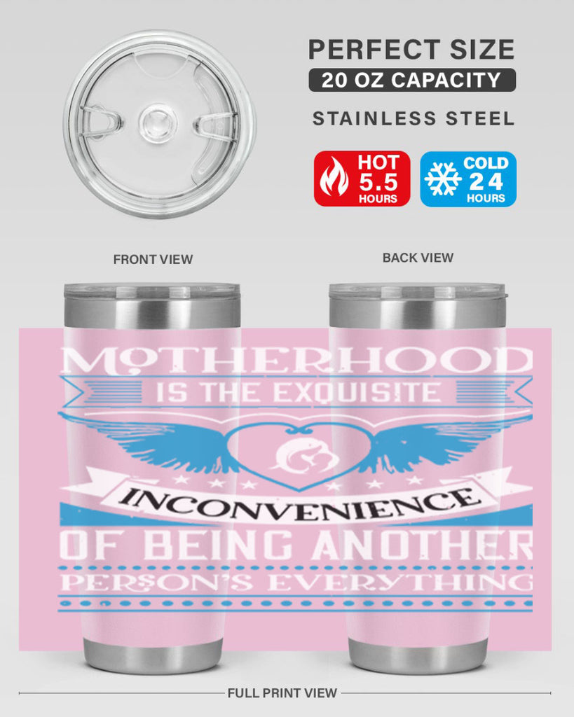 motherhood is the exquisite 53#- mothers day- Tumbler