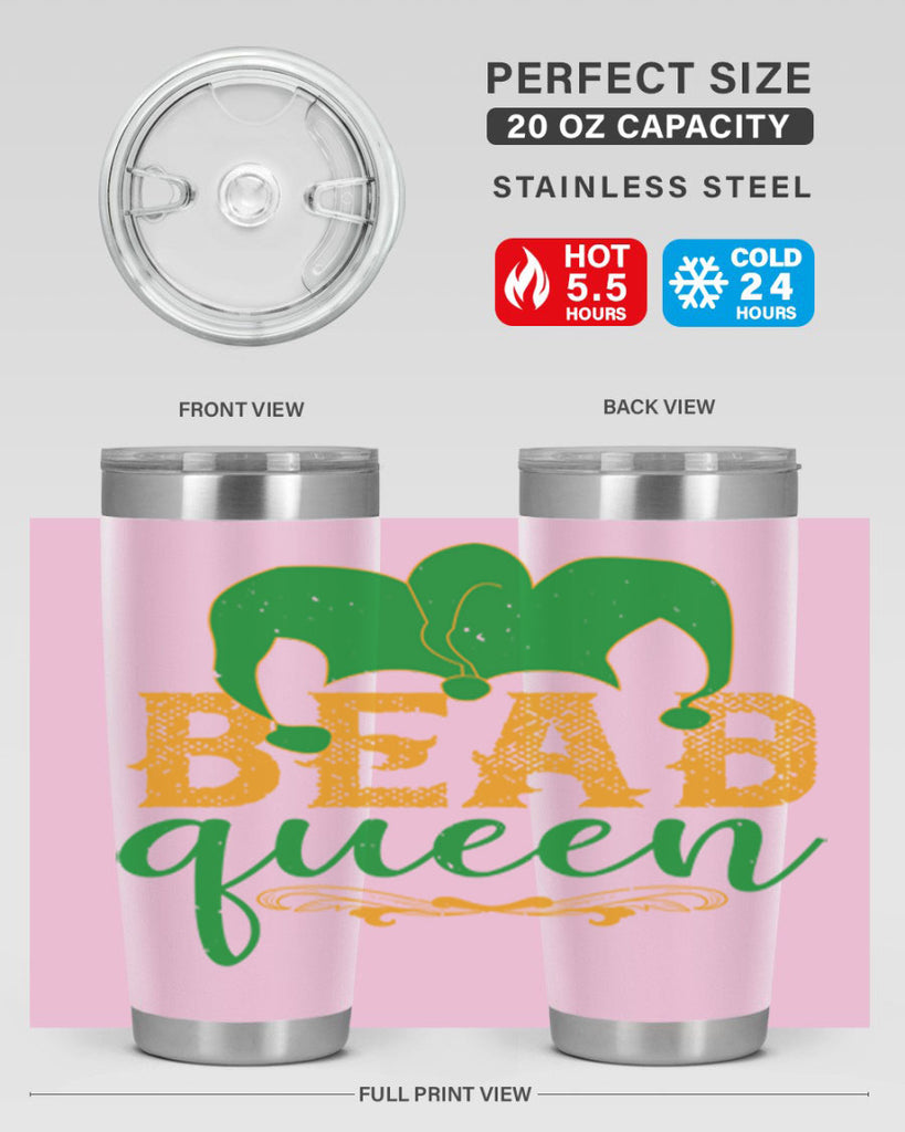 new orleans new me 42#- mardi gras- Tumbler