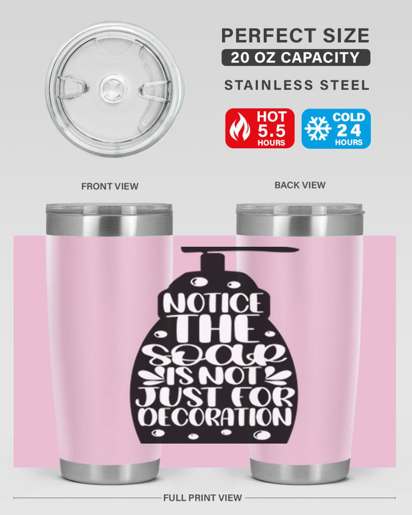 notice the soap is not just for decoration 25#- bathroom- Tumbler
