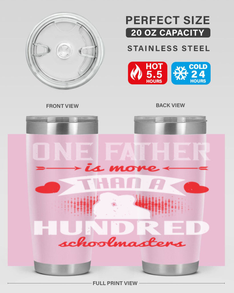 one father is more than 174#- fathers day- Tumbler
