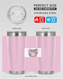 owl 22#- owl- Tumblers