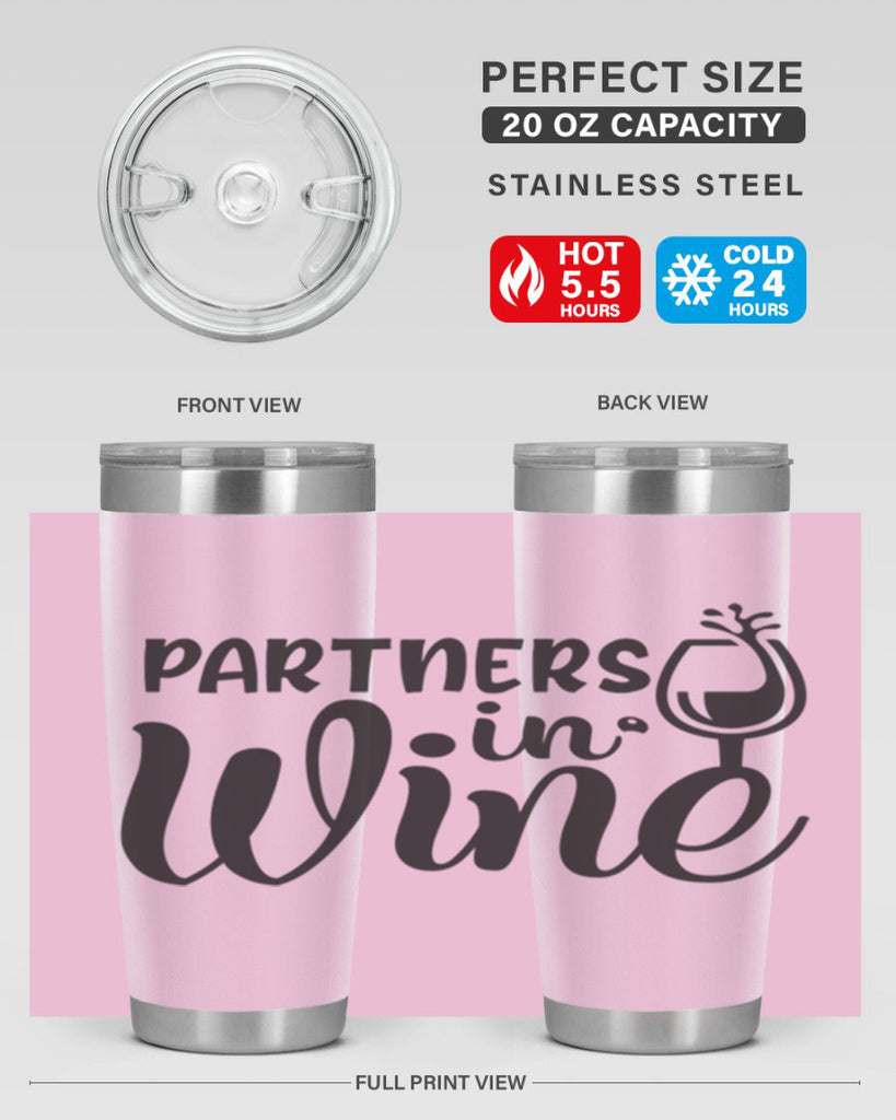 partners in wine 175#- wine- Tumbler