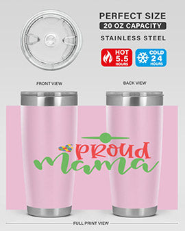 proud mama Style 38#- autism- Tumbler