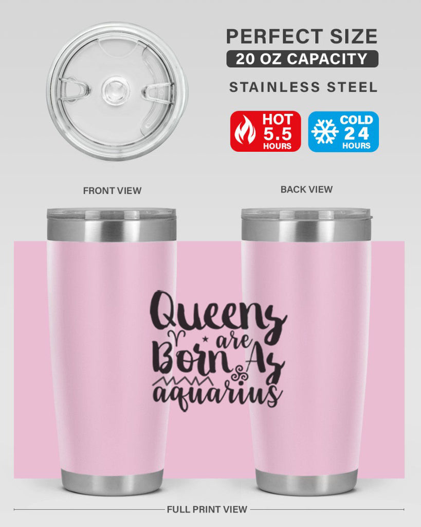 queens Are Born As Aquarius 383#- zodiac- Tumbler