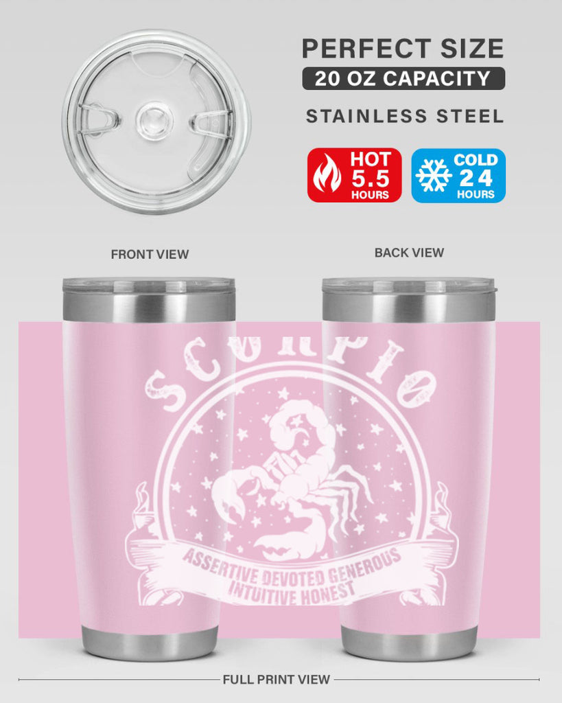 scorpio 30#- zodiac- Tumbler