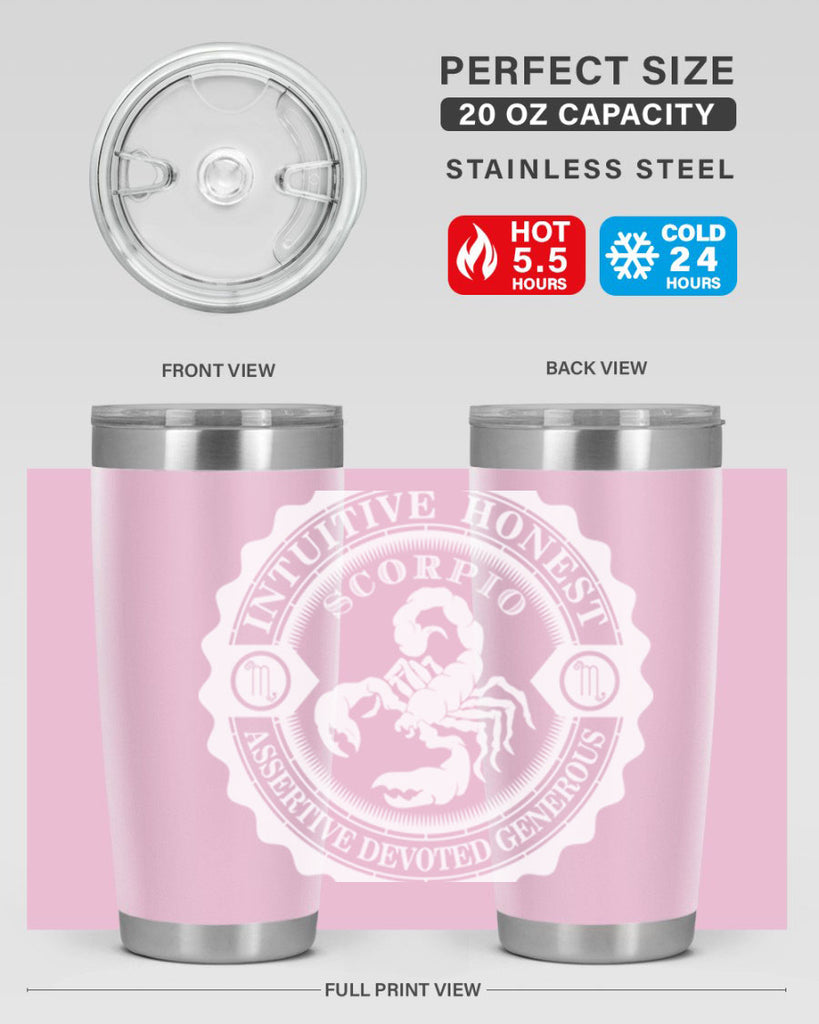 scorpio 32#- zodiac- Tumbler