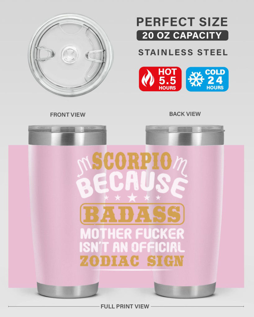 scorpio 432#- zodiac- Tumbler