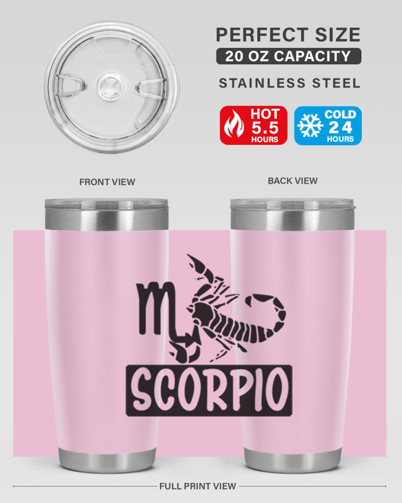 scorpio 440#- zodiac- Tumbler