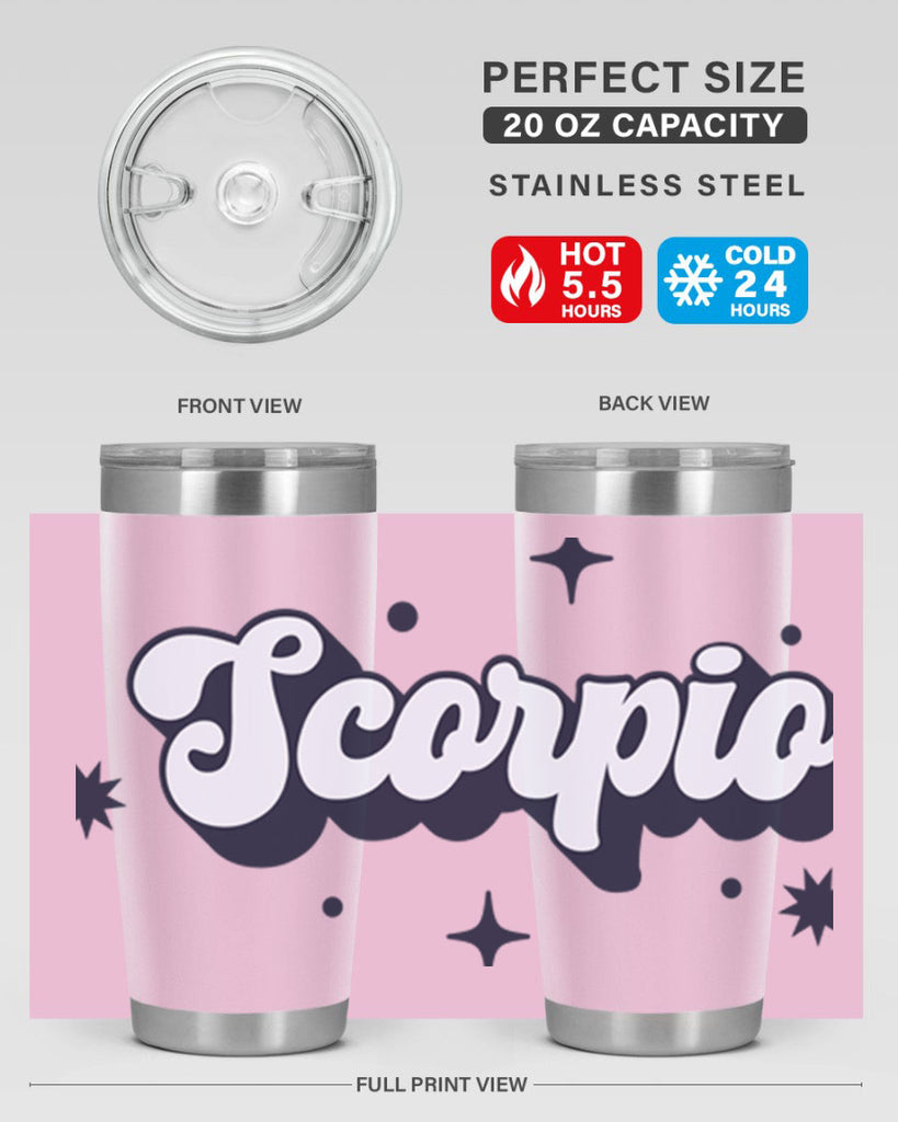 scorpio 454#- zodiac- Tumbler