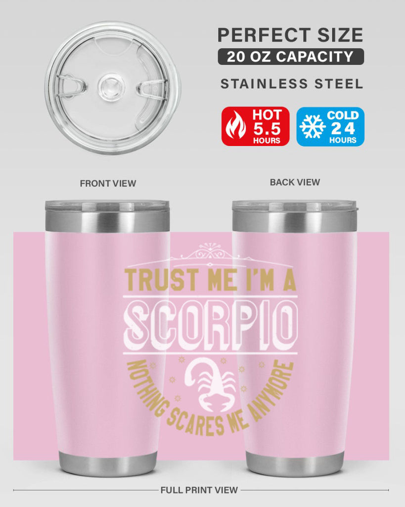 scorpio 458#- zodiac- Tumbler