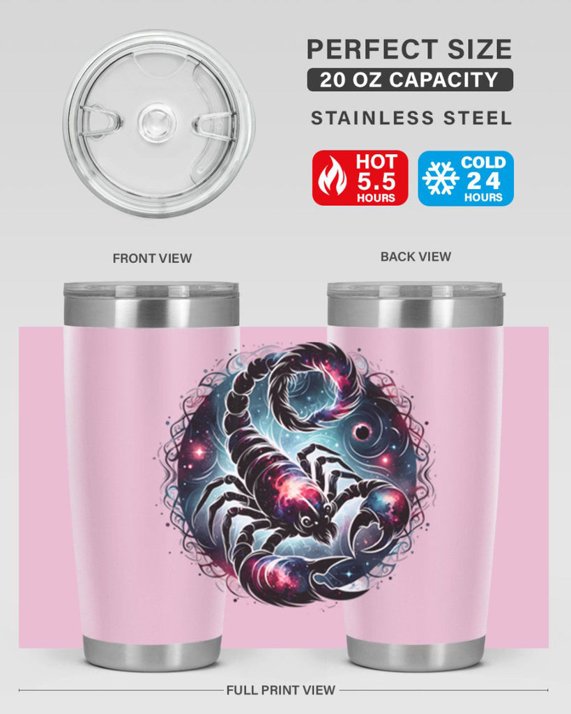 scorpio 463#- zodiac- Tumbler