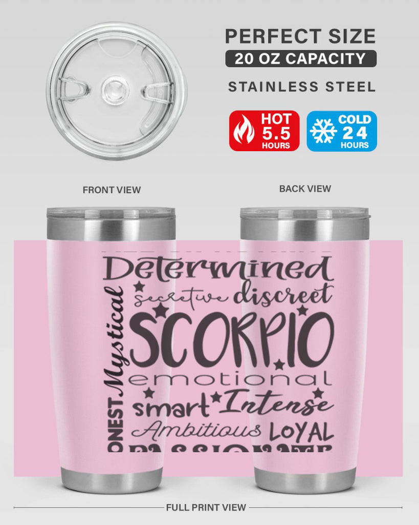scorpio 572#- zodiac- Tumbler
