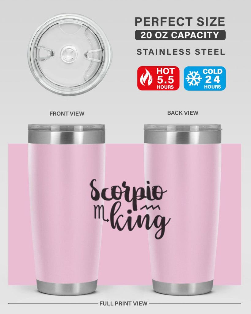 scorpio king 433#- zodiac- Tumbler