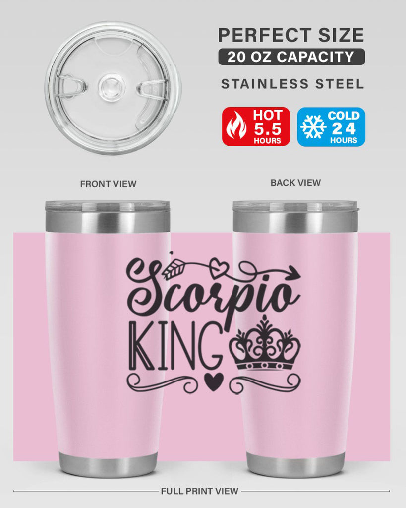 scorpio king 443#- zodiac- Tumbler