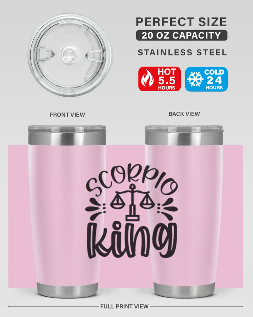 scorpio king 444#- zodiac- Tumbler