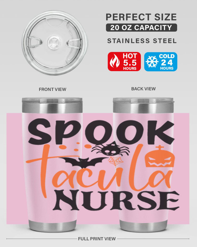 spooktacula principal 107#- halloween- Tumbler