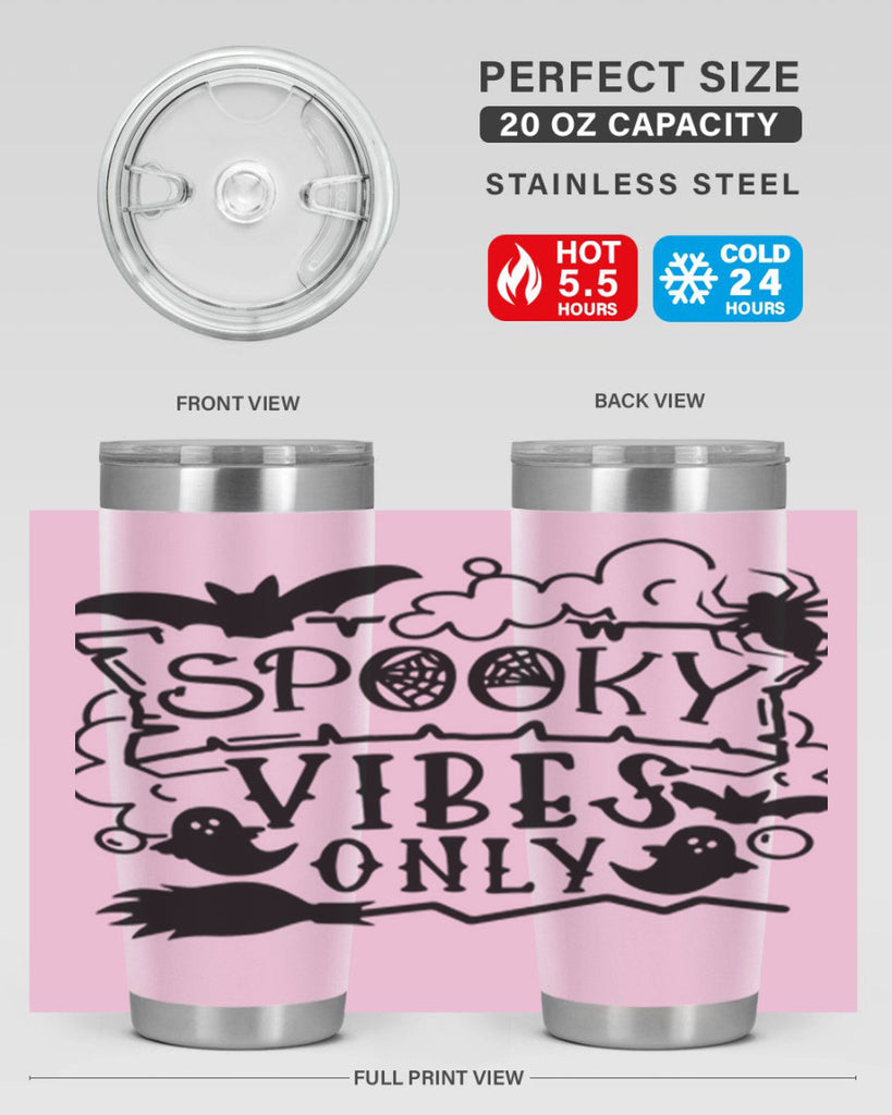 spooky vibes only 21#- halloween- Tumbler