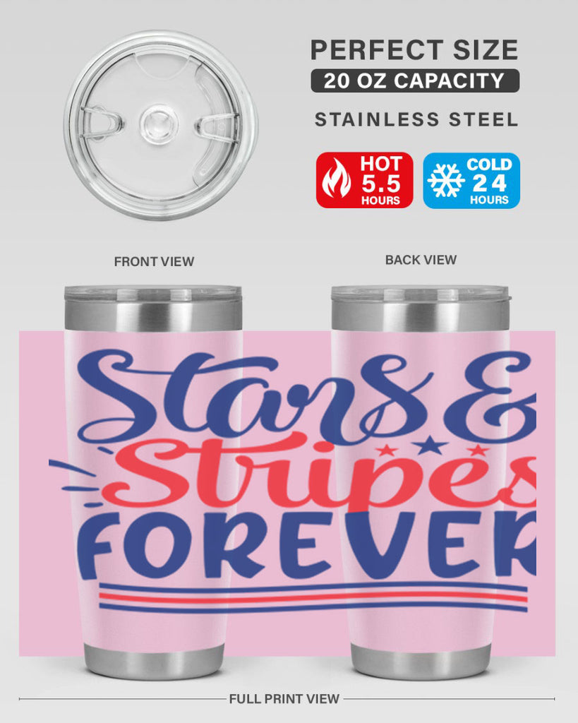 stars stripes forever Style 74#- Fourt Of July- Tumbler