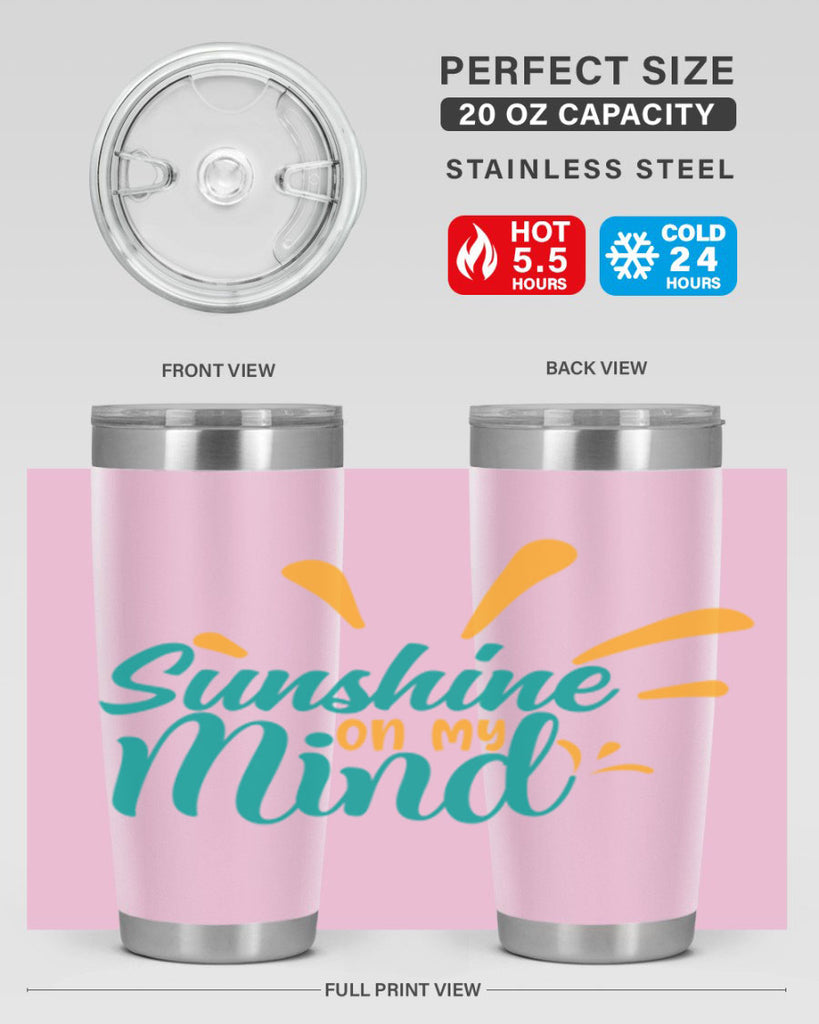 sunshine on my mind Style 74#- summer- Tumbler
