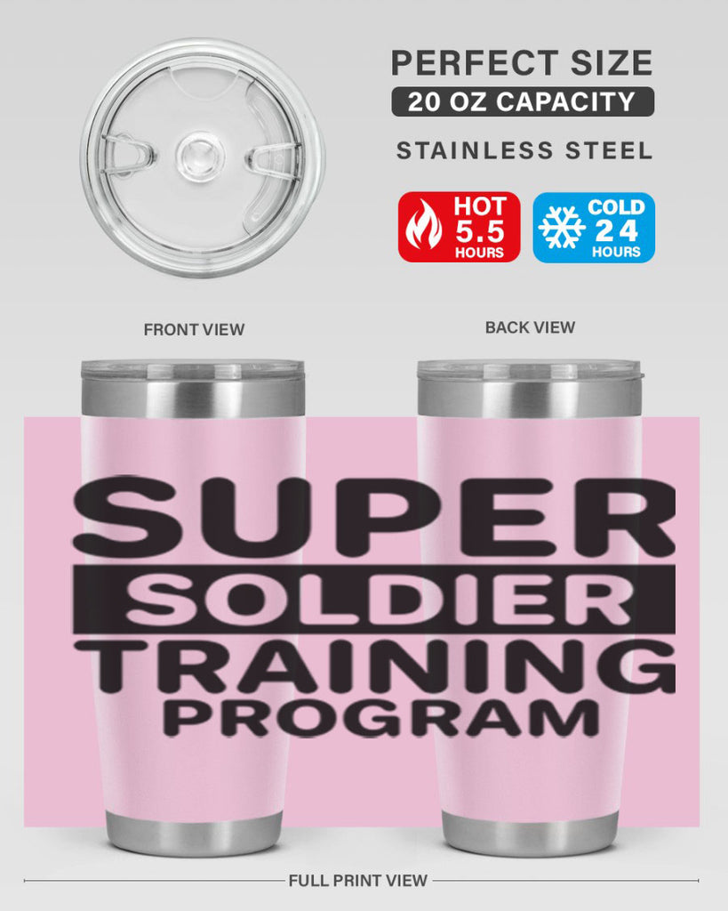 super soldier training program 397#- winter- Tumbler
