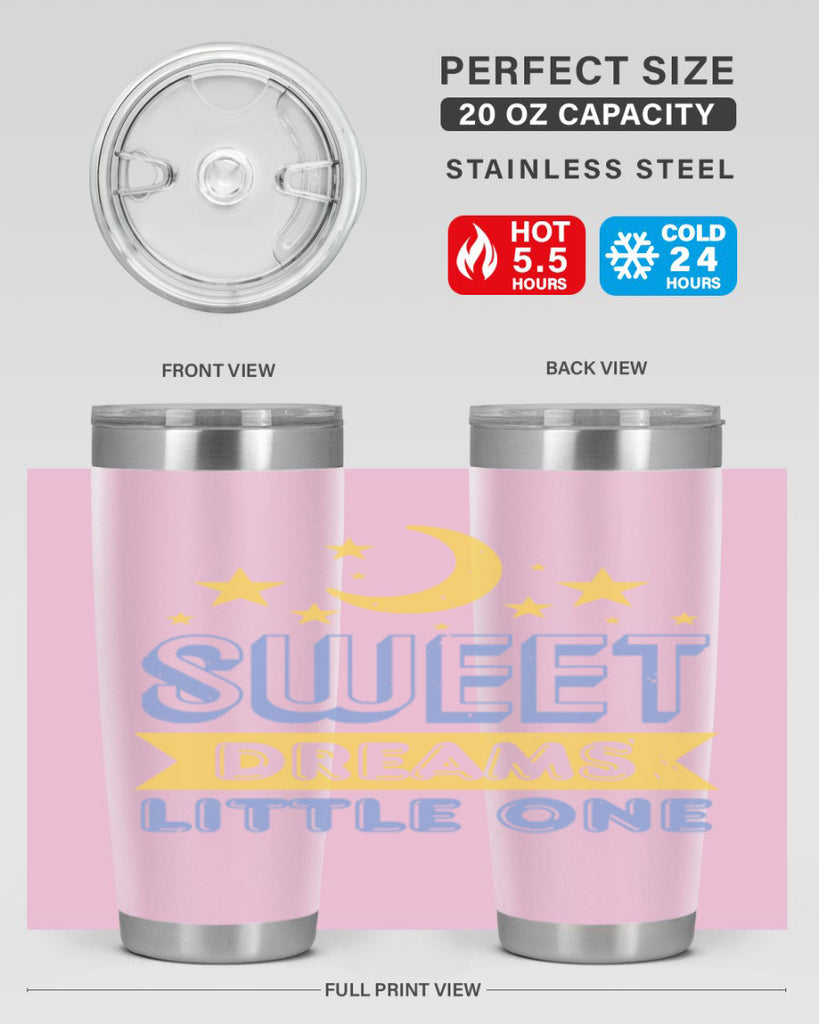 sweet dreams little one Style 13#- baby shower- tumbler