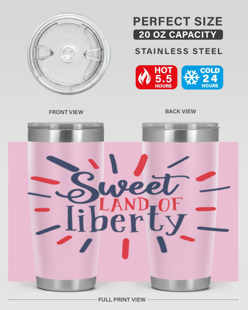 sweet land of liberty Style 7#- Fourt Of July- Tumbler