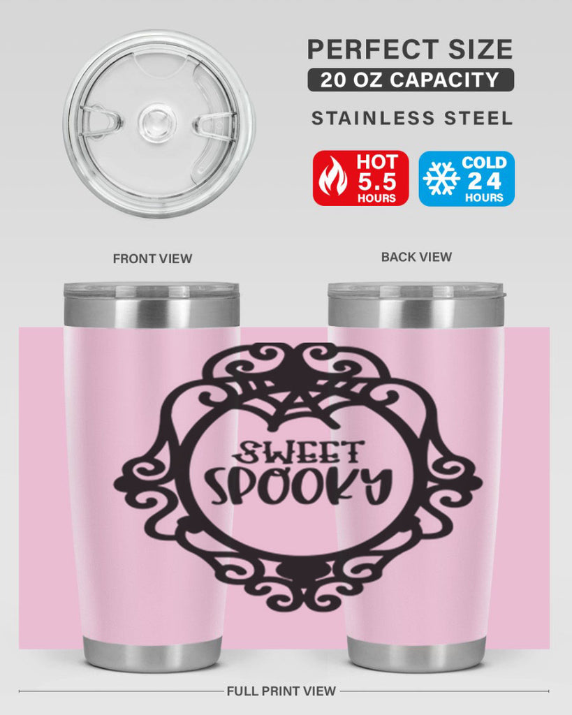 sweet spooky 18#- halloween- Tumbler