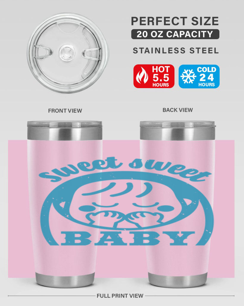 sweet sweet baby Style 12#- baby shower- tumbler