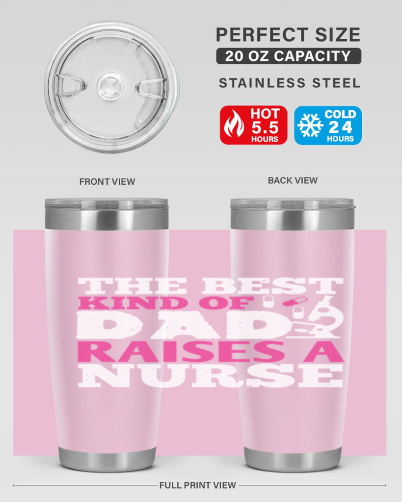 the best kind of raises a nurse Style 240#- nurse- tumbler